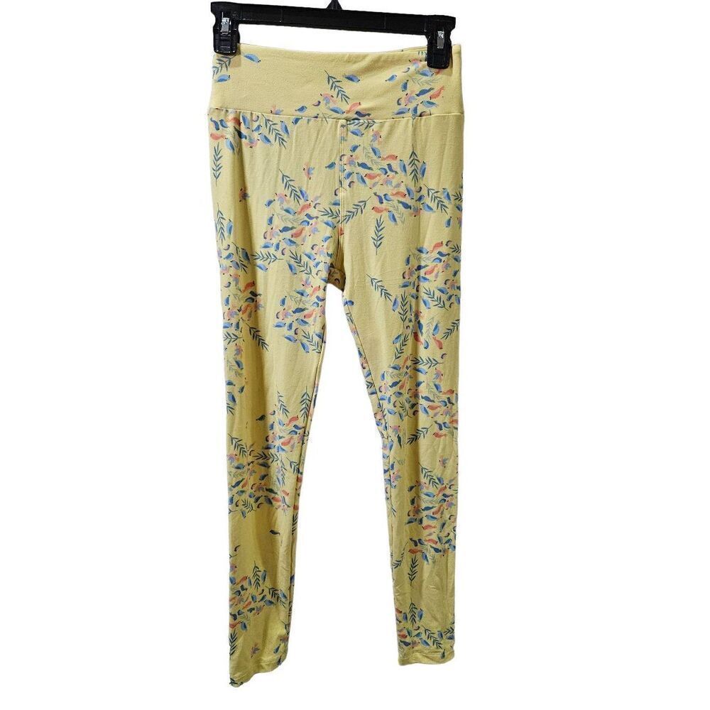 LulaRoe one size bird leggings